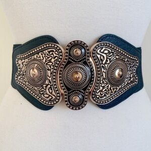 Metal Leather Western Gypsy Cow Girl Boho Chic Belt